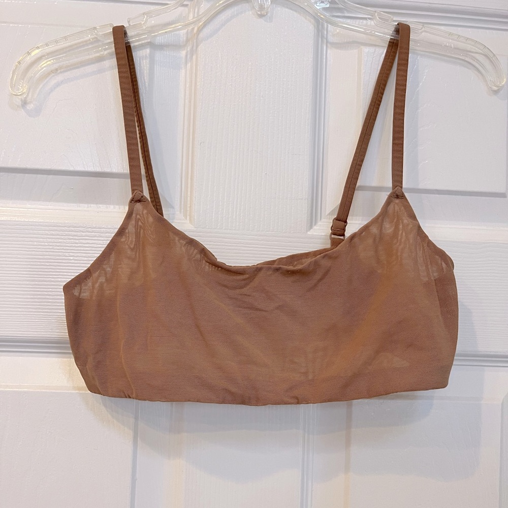 Skims mesh scoop bralette - never worn
